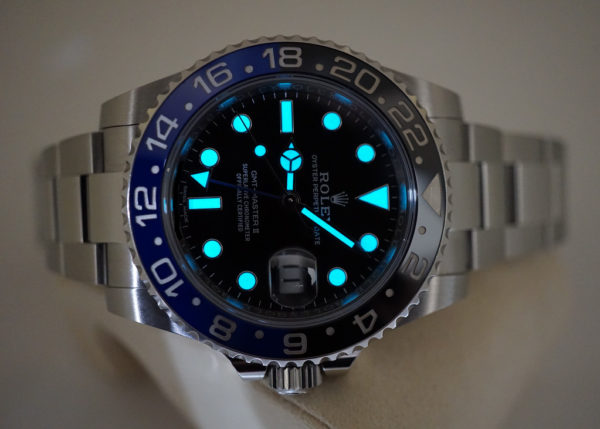 Rolex 116710BLNR GMT MASTER 2 BLACK BLUE BEZEL BATMAN 2019 WARRANTY FULL SET - Image 11