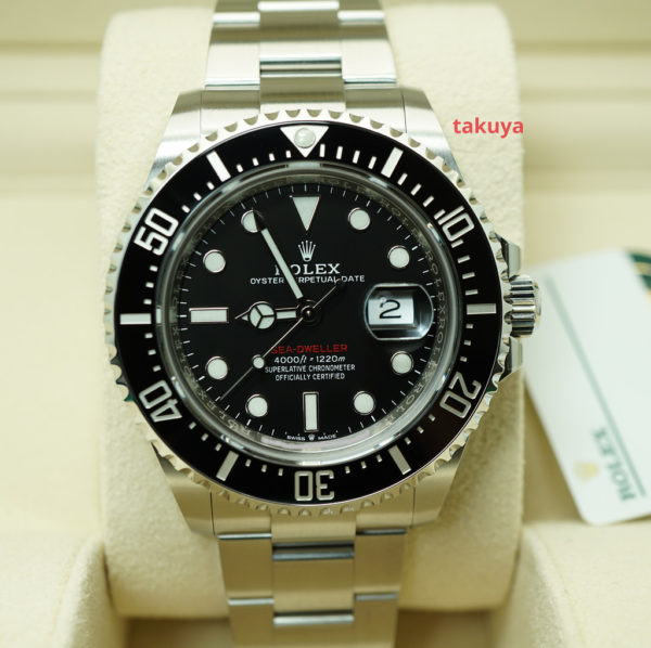 BRAND NEW Rolex 126600 SEA-DWELLER 43MM CYCLOPS RED TEXT 2022 COMPLETE SET