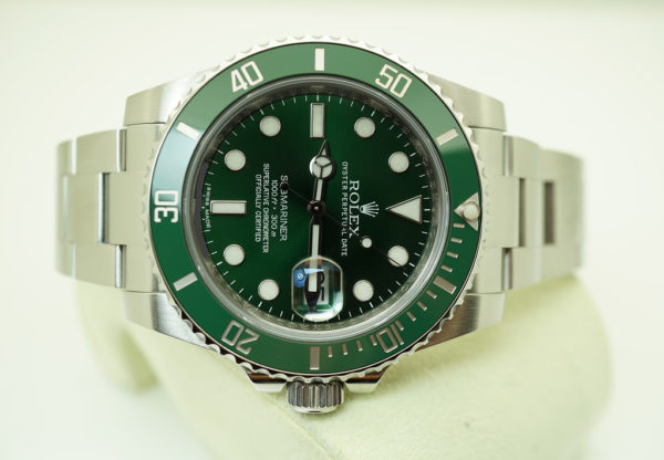 Rolex 116610LV SUBMARINER HULK GREEN DIAL GREEN BEZEL 40MM COMPLETE SET - Image 8
