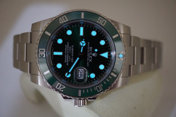 Rolex 116610LV SUBMARINER HULK GREEN DIAL GREEN BEZEL 40MM COMPLETE SET - Image 10