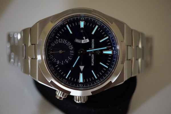 Vacheron CONSTANTIN OVERSEAS DUAL TIME 7900V BLUE DIAL 41MM 2021 FULL SET - Image 12