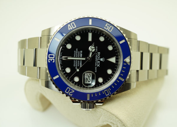 Rolex 126619LB SUBMARINER 41 WHITE GOLD BLUE BEZEL 2022 WARRANTY FULL SET - Image 9