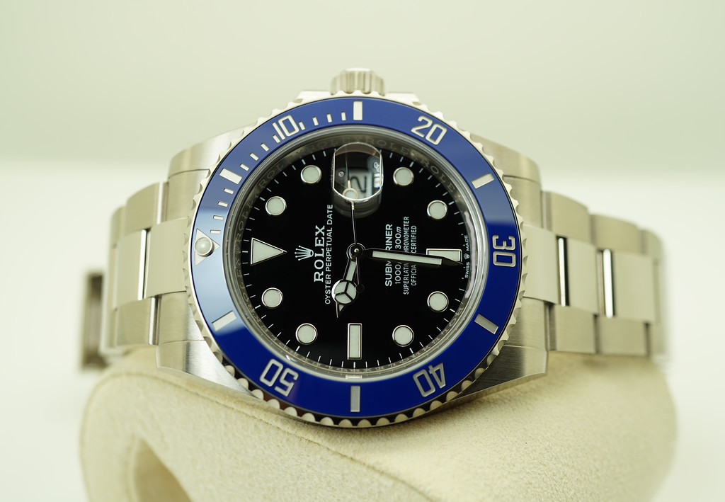 Rolex 126619LB SUBMARINER 41 WHITE GOLD BLUE BEZEL 2022 WARRANTY FULL ...