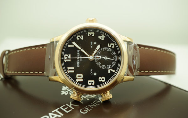 BRAND NEW Patek PHILIPPE 7234R 18K ROSE GOLD CALATRAVA PILOT TRAVEL TIME COMPLETE SET - Image 9
