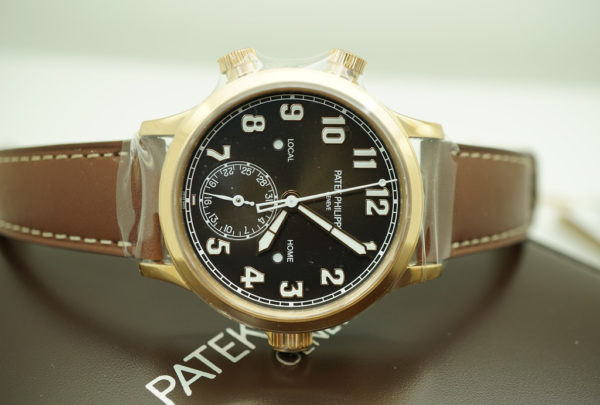 BRAND NEW Patek PHILIPPE 7234R 18K ROSE GOLD CALATRAVA PILOT TRAVEL TIME COMPLETE SET - Image 8