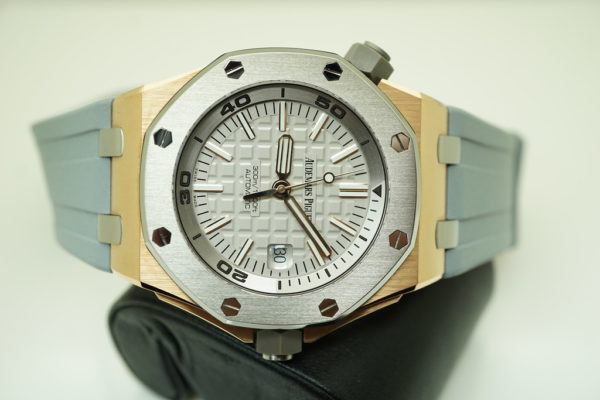 Audemars PIGUET ROYAL OAK OFFSHORE DIVER ROSE GOLD JAPAN LIMITED 500 WARRANTY - Image 9