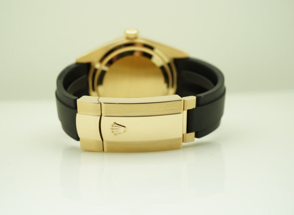 Rolex 326238 SKY-DWELLER YELLOW GOLD CHAMPAGNE DIAL OYSTERFLEX 2022 FULL SET - Image 5
