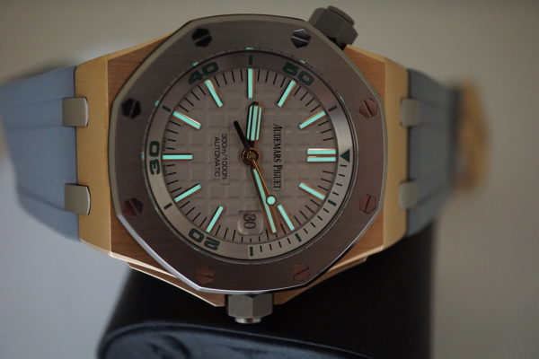 Audemars PIGUET ROYAL OAK OFFSHORE DIVER ROSE GOLD JAPAN LIMITED 500 WARRANTY - Image 11