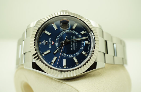 MINT Rolex 326934 SKY-DWELLER BLUE DIAL OYSTER BRACELET 2021 COMPLETE SET - Image 10