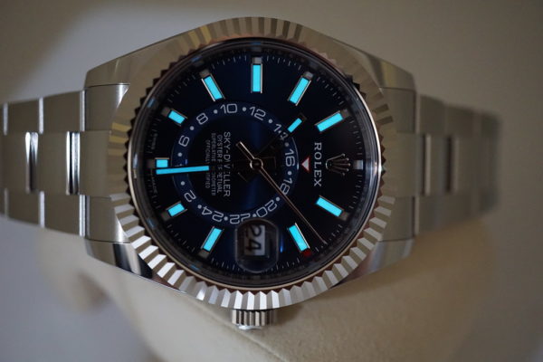 MINT Rolex 326934 SKY-DWELLER BLUE DIAL OYSTER BRACELET 2021 COMPLETE SET - Image 11