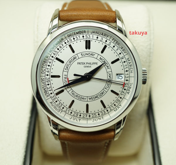 LNIB Patek PHILIPPE 5212A STEEL CALATRAVA WEEKLY CALENDAR 2022 COMPLETE SET
