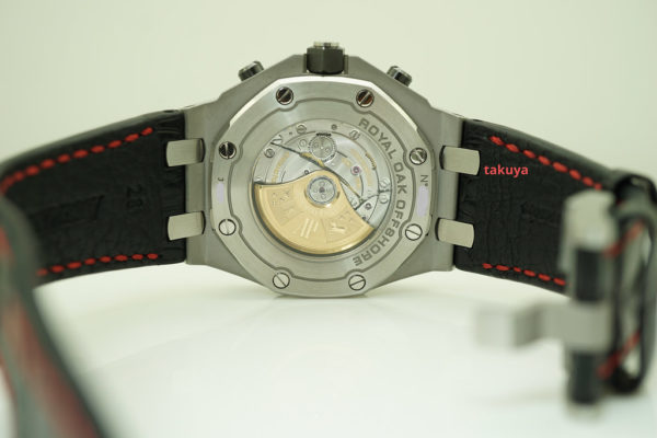 MINT Audemars PIGUET ROYAL OAK OFFSHORE CHRONOGRAPH VAMPIRE 26470ST WARRANTY FULL SET - Image 9