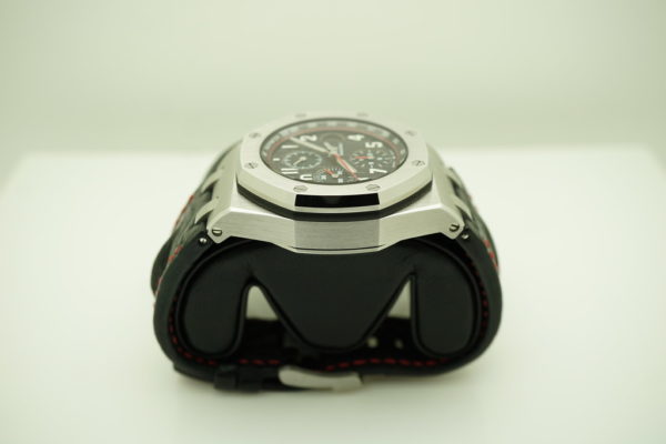 MINT Audemars PIGUET ROYAL OAK OFFSHORE CHRONOGRAPH VAMPIRE 26470ST WARRANTY FULL SET - Image 4