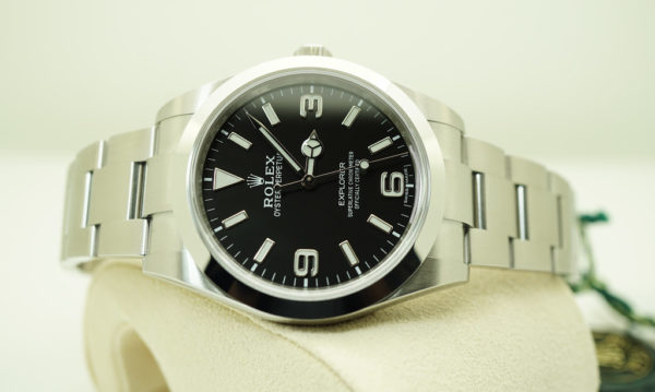 NEW Rolex 214270 EXPLORER I FULL LUME DIAL 39MM DISCONTINUED 2021 FULL SET - Image 10