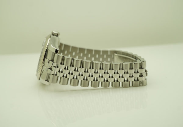 Rolex 116234 DATEJUST FLUTED BEZEL BLACK DIAMOND DIAL JUBILEE BAND 36MM FULL SET - Image 5