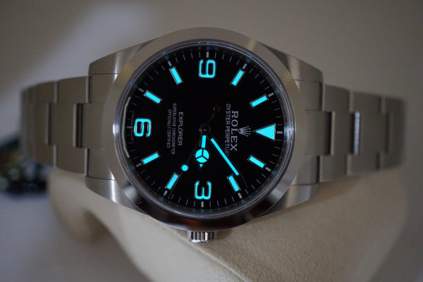 NEW Rolex 214270 EXPLORER I FULL LUME DIAL 39MM DISCONTINUED 2021 FULL SET - Image 11