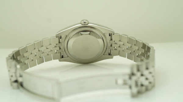Rolex 116234 DATEJUST FLUTED BEZEL BLACK DIAMOND DIAL JUBILEE BAND 36MM FULL SET - Image 8
