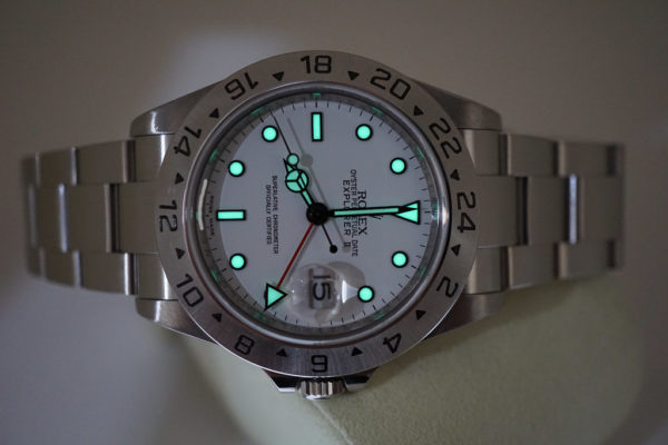 Rolex 16570 EXPLORER II POLAR DIAL 3186 MOVEMENT SERVICED WARRANTY FULL SET - Image 12