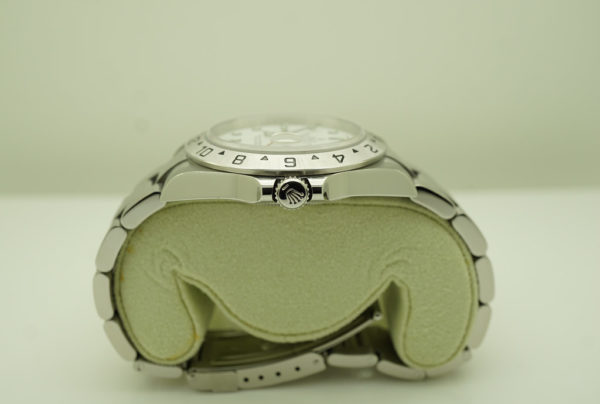 Rolex 16570 EXPLORER II POLAR DIAL 3186 MOVEMENT SERVICED WARRANTY FULL SET - Image 3