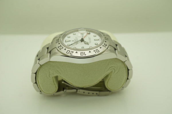 Rolex 16570 EXPLORER II POLAR DIAL 3186 MOVEMENT SERVICED WARRANTY FULL SET - Image 4