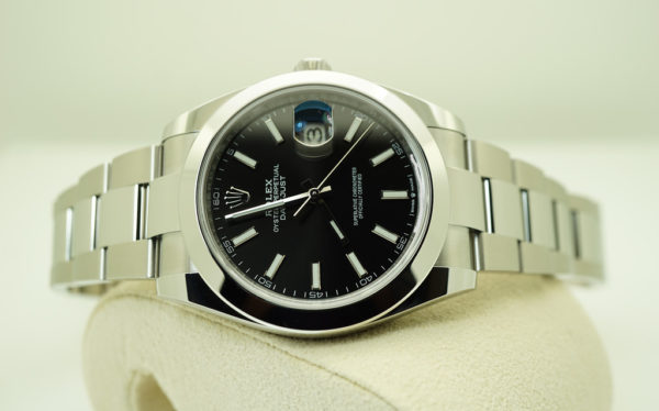BRAND NEW Rolex 126300 DATEJUST 41 BRIGHT BLACK DIAL OYSTER BAND 2022 COMPLETE SET - Image 10