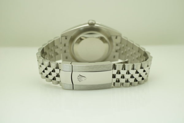Rolex 126334 DATEJUST 41 FLUTED BEZEL BLACK DIAMOND DIAL 2020 FULL SET - Image 7