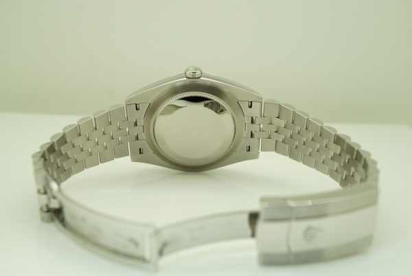 Rolex 126334 DATEJUST 41 FLUTED BEZEL BLACK DIAMOND DIAL 2020 FULL SET - Image 8