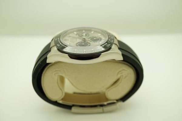 Rolex 116519LN DAYTONA WHITE GOLD OYSTERFLEX STEEL DIAL 2019 FULL SET - Image 4