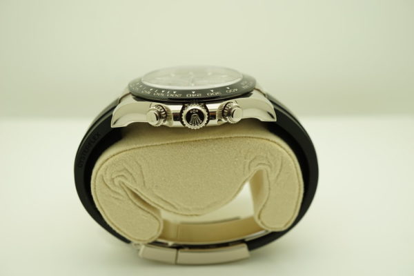 Rolex 116519LN DAYTONA WHITE GOLD OYSTERFLEX STEEL DIAL 2019 FULL SET - Image 3