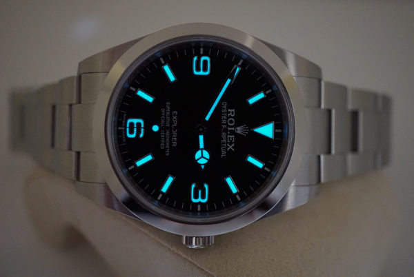 Rolex 214270 EXPLORER I FULL LUME DIAL 39MM DISCONTINUED 2020 FULL SET - Image 11