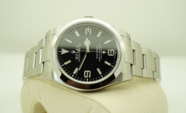 Rolex 214270 EXPLORER I FULL LUME DIAL 39MM DISCONTINUED 2020 FULL SET - Image 10
