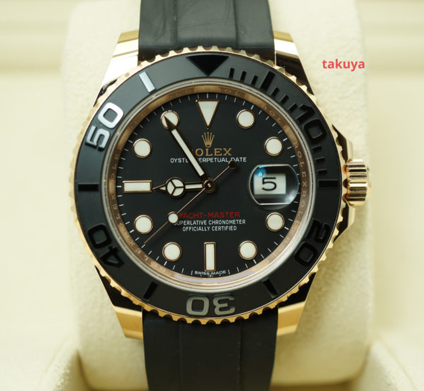 Rolex 116655 YACHTMASTER OYSTERFLEX 18K ROSE GOLD 40MM FULL SET