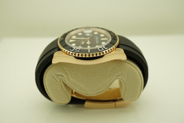 Rolex 116655 YACHTMASTER OYSTERFLEX 18K ROSE GOLD 40MM FULL SET - Image 4