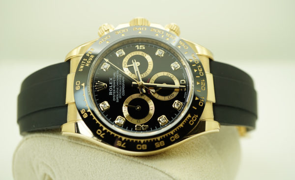 MINT Rolex 116518LN DAYTONA YELLOW GOLD NEWER BLACK DIAMOND DIAL 2021 FULL SET - Image 8