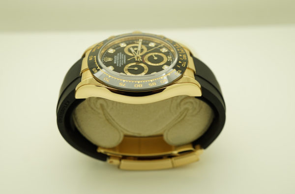 MINT Rolex 116518LN DAYTONA YELLOW GOLD NEWER BLACK DIAMOND DIAL 2021 FULL SET - Image 4
