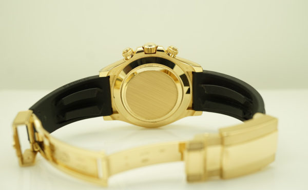 MINT Rolex 116518LN DAYTONA YELLOW GOLD NEWER BLACK DIAMOND DIAL 2021 FULL SET - Image 6