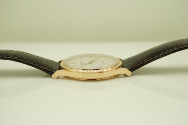 BRAND NEW Patek PHILIPPE 6119R CALATRAVA ROSE GOLD CLOUS DE PARIS 2022 FULL SET - Image 4