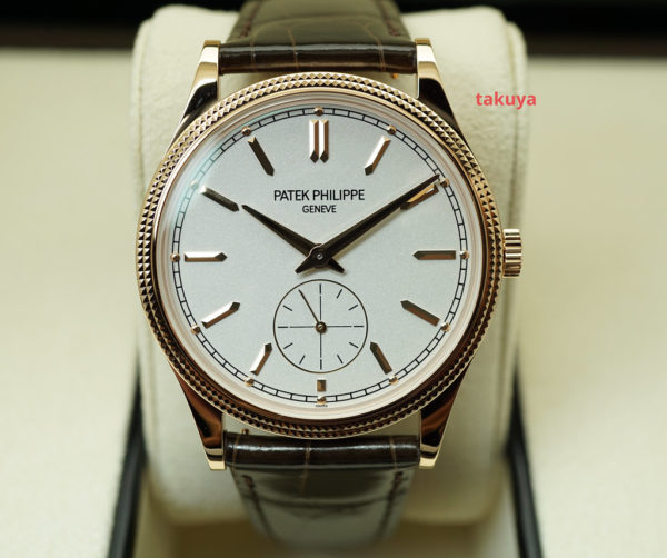 BRAND NEW Patek PHILIPPE 6119R CALATRAVA ROSE GOLD CLOUS DE PARIS 2022 FULL SET