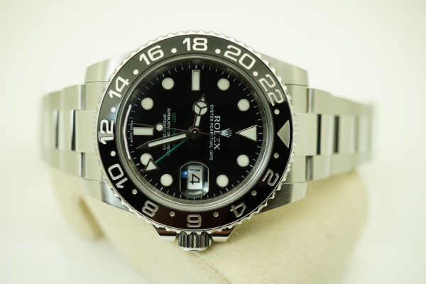 Rolex 116710LN GMT MASTER II BLACK CERAMIC BEZEL BLACK DIAL COMPLETE SET - Image 9