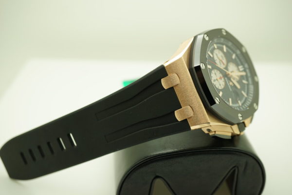 Audemars PIGUET ROYAL OAK OFFSHORE 26401RO ROSE GOLD AP SERVICED WARRANTY FULL SET - Image 5