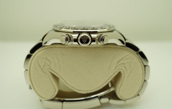 Rolex 116509 DAYTONA 18K WHITE GOLD BLUE DIAL 2021 WARRANTY COMPLETE SET - Image 3