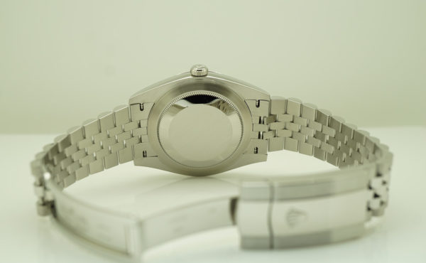 MINT Rolex 126334 DATEJUST 41 FLUTED BEZEL WIMBLEDON DIAL JUBILEE 2022 FULL SET - Image 8