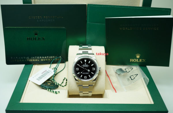 MINT Rolex 124270 EXPLORER I FULL LUME DIAL 36MM NEW MODEL 2022 FULL SET - Image 2