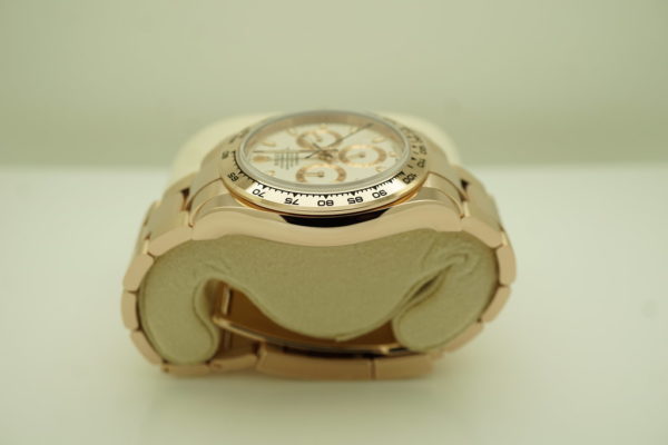 Rolex 116505 DAYTONA 18K EVEROSE GOLD IVORY DIAL 2021 WARRANTY FULL SET - Image 4