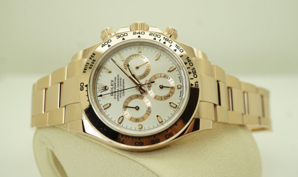 Rolex 116505 DAYTONA 18K EVEROSE GOLD IVORY DIAL 2021 WARRANTY FULL SET - Image 10