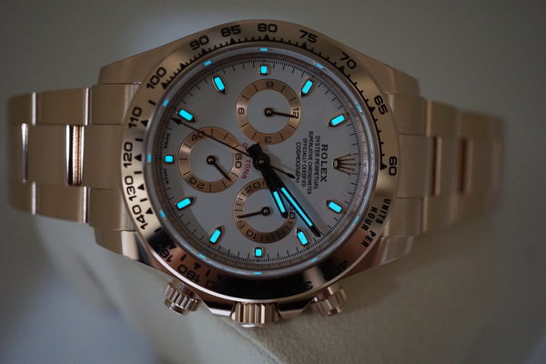 Rolex 116505 DAYTONA 18K EVEROSE GOLD IVORY DIAL 2021 WARRANTY FULL SET - Image 11