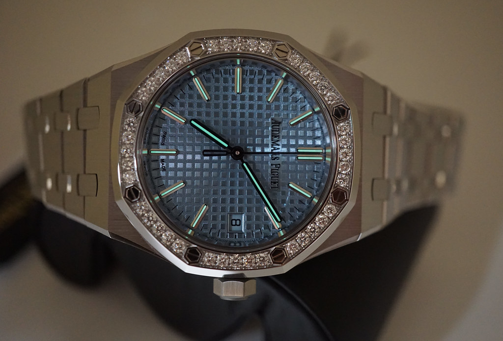 Audemars Piguet Royal Oak 15000SA Steel and Gold Tropical Dial