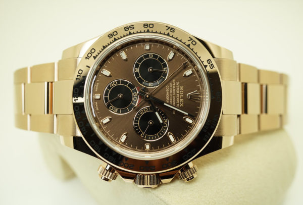 Rolex 116505 DAYTONA 18K EVEROSE GOLD NEW CHOCOLATE DIAL 2022 COMPLETE SET - Image 9
