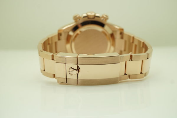Rolex 116505 DAYTONA 18K EVEROSE GOLD NEW CHOCOLATE DIAL 2022 COMPLETE SET - Image 7