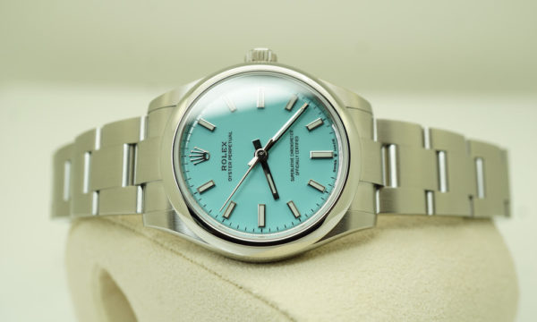 BRAND NEW Rolex 277200 OYSTER PERPETUAL 31MM TIFFANY TURQUOISE DIAL COMPLETE SET - Image 10